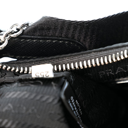 Prada Nylon Re-Edition 2005 Shoulder Bag Black 7 of 10