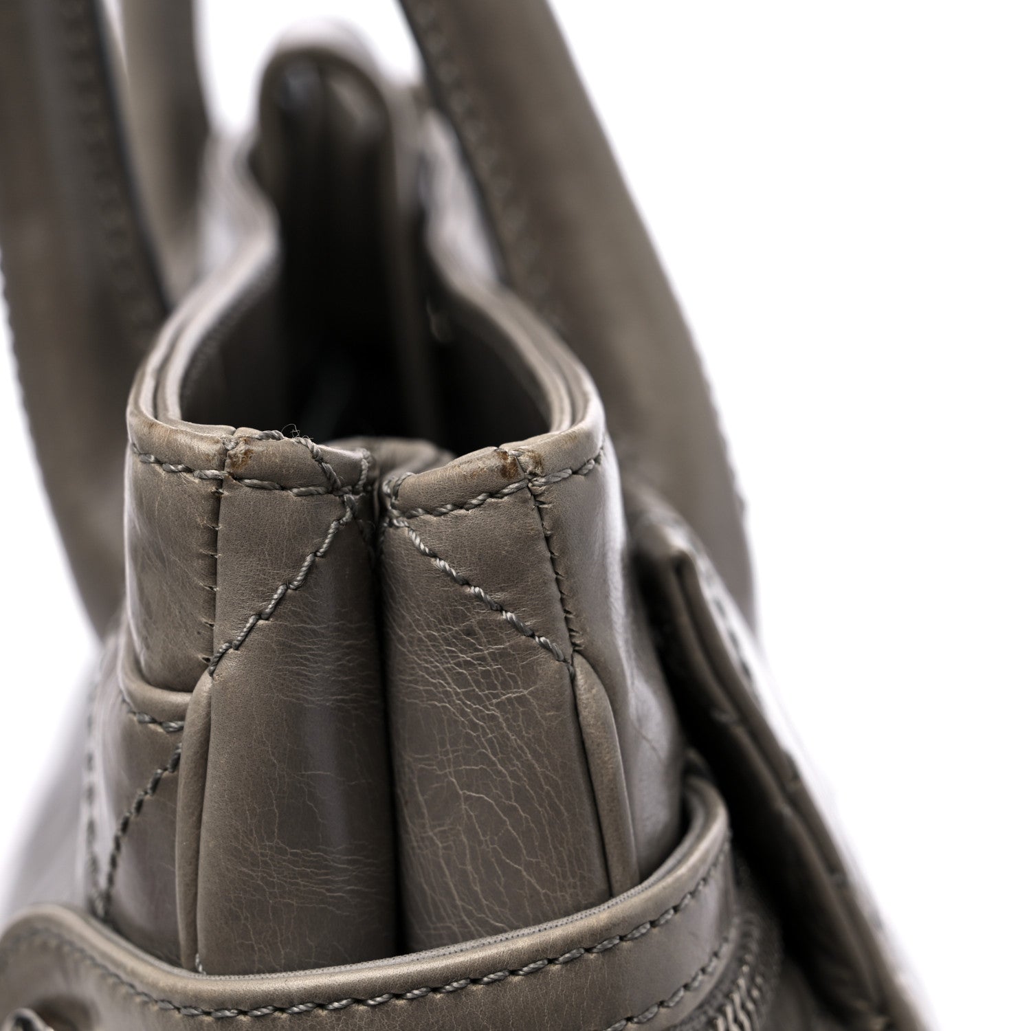 Chanel Glazed Calfskin Small New Portobello Grey 17 of 17