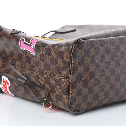 Louis Vuitton Damier Ebene Travel Stickers Neo Neverfull MM 9 of 11