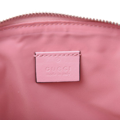 Gucci Calfskin Matelasse Large GG Marmont Pouch Cosmetic Case Wild Rose 6 of 8