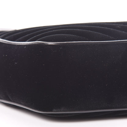 Saint Laurent Velvet Matelasse Monogram Lou Camera Bag Black 9 of 11