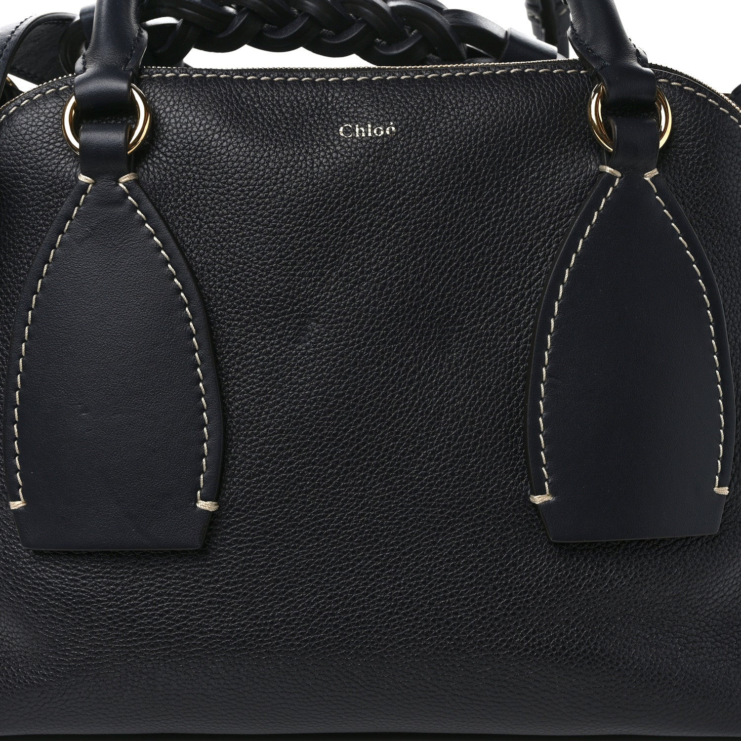Chloe Calfskin Medium Daria Full Blue 1499302 – FASHIONPHILE