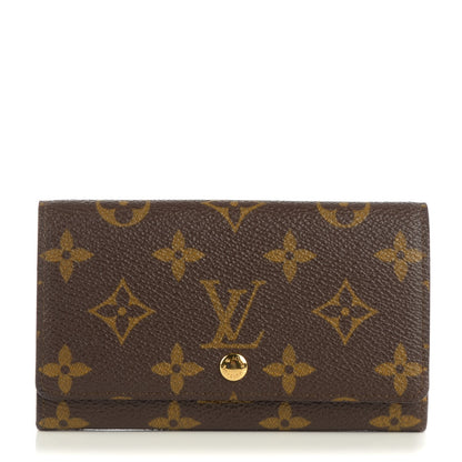 Louis Vuitton Monogram Porte-Monnaie Tresor Wallet 1 of 7