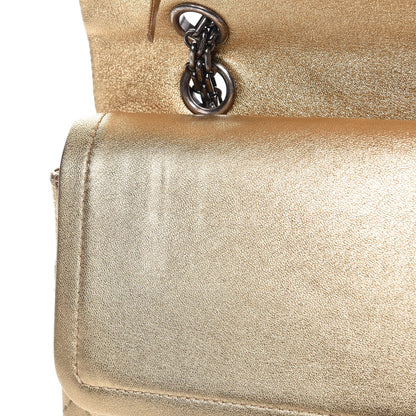 Chanel Metallic Lambskin Quilted 2.55 Reissue 227 Flap Gold 8 of 13