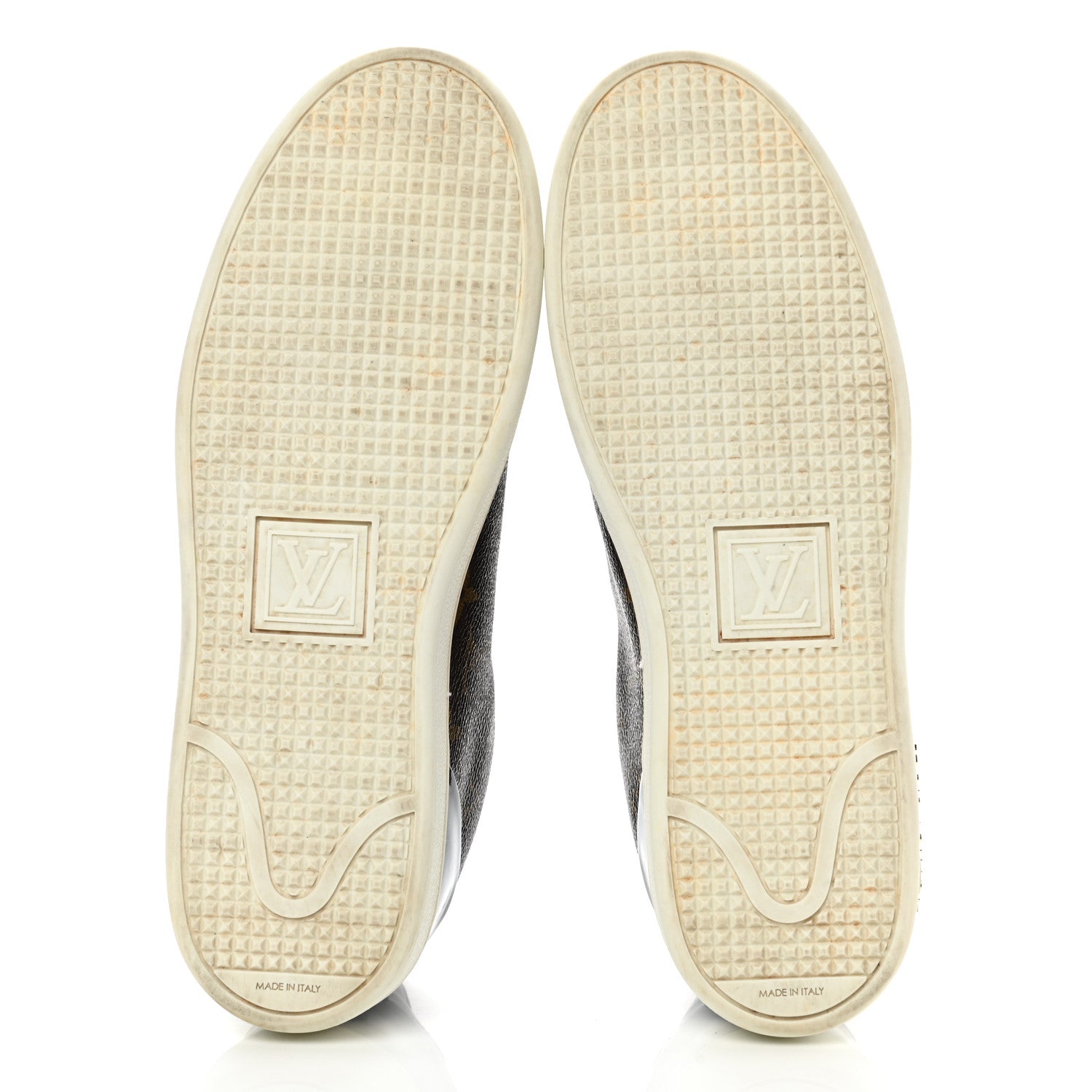Louis Vuitton Patent Monogram Frontrow Sneakers 40 5 of 8