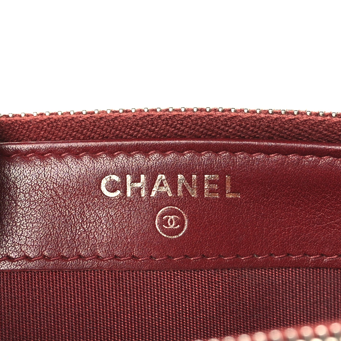 Lambskin Quilted Small Boy Clutch With Chain Dark Red