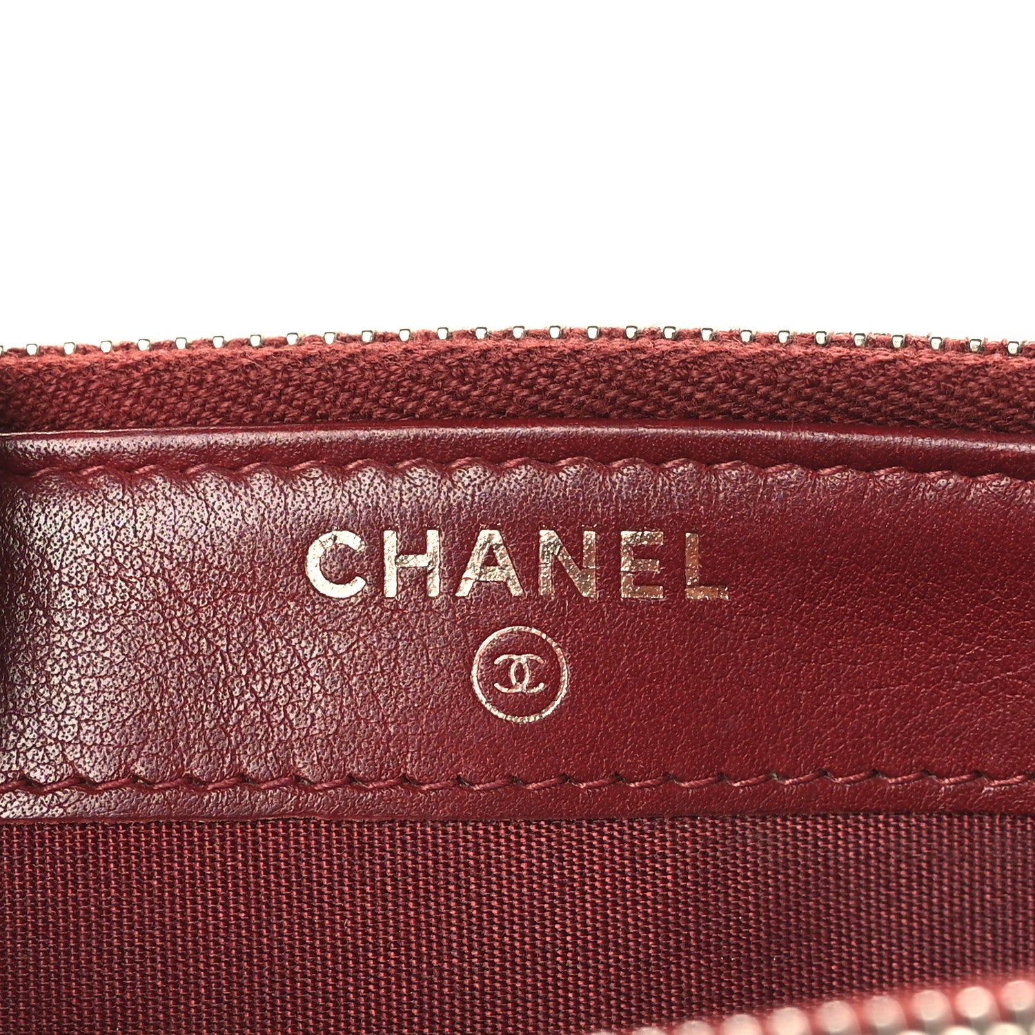 Chanel Lambskin Quilted Small Boy Clutch With Chain Dark Red 6 of 10