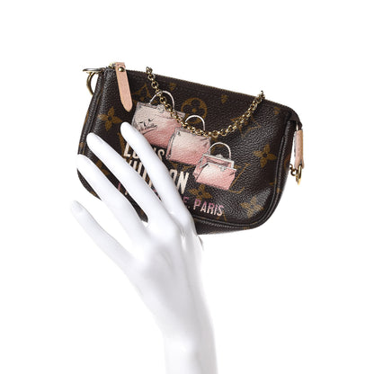 Louis Vuitton Monogram Affiche Mini Pochette Accessories 2 of 10