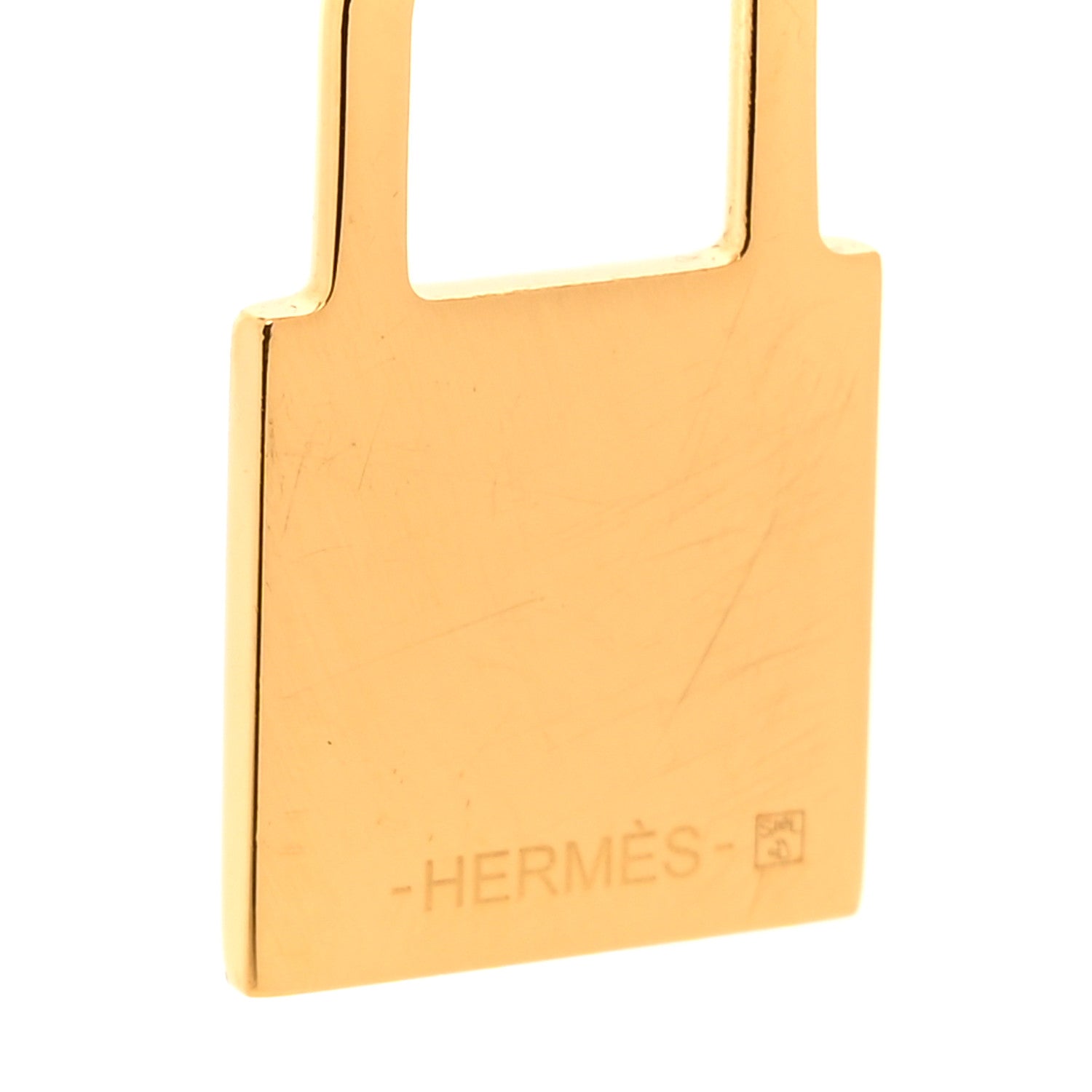 Hermes Gold Swift O'Kelly Earrings Rose Azalee 4 of 6