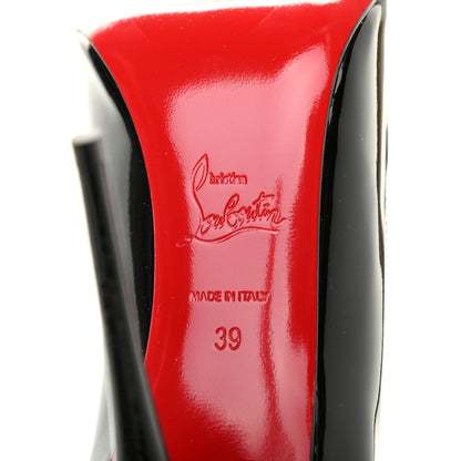Christian Louboutin Patent So Kate 100 Pumps 39 Black 6 of 7