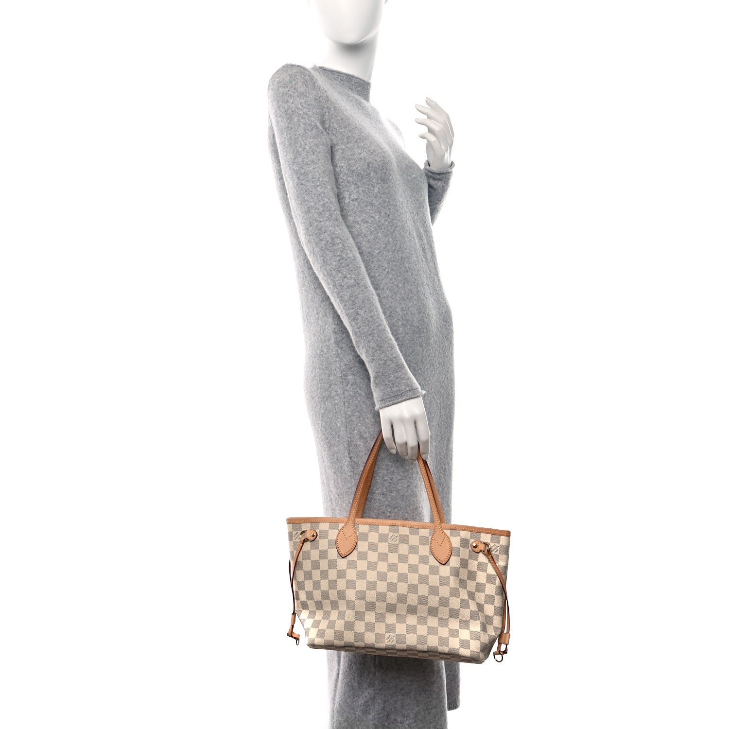 Louis Vuitton Damier Azur Neo Neverfull PM 2 of 9
