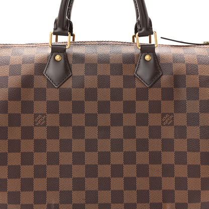 Louis Vuitton Damier Ebene Speedy 35 8 of 14