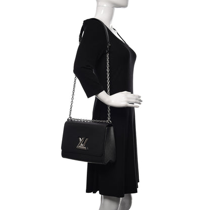 Louis Vuitton Epi Twist Shoulder Bag MM Black 2 of 10