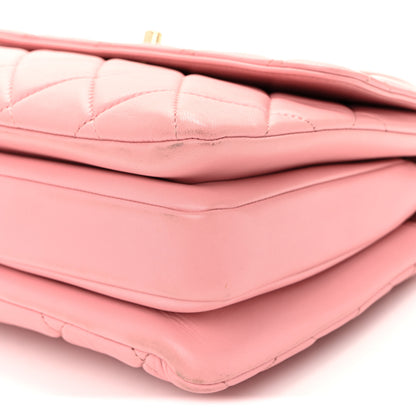 Chanel Lambskin Quilted Small Trendy CC Flap Dual Handle Bag Light Pink 10 of 10