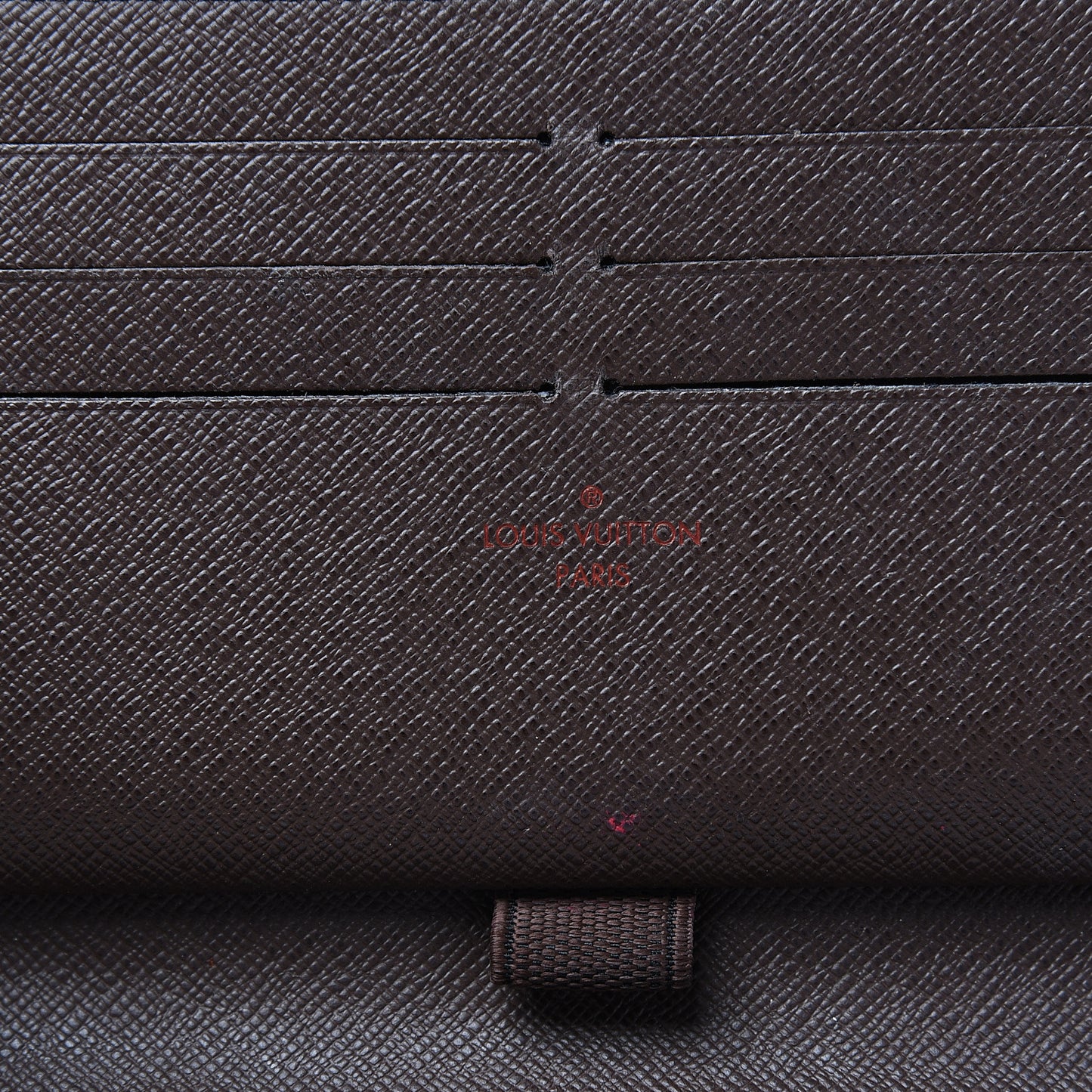 Damier Ebene Zippy Organizer Wallet