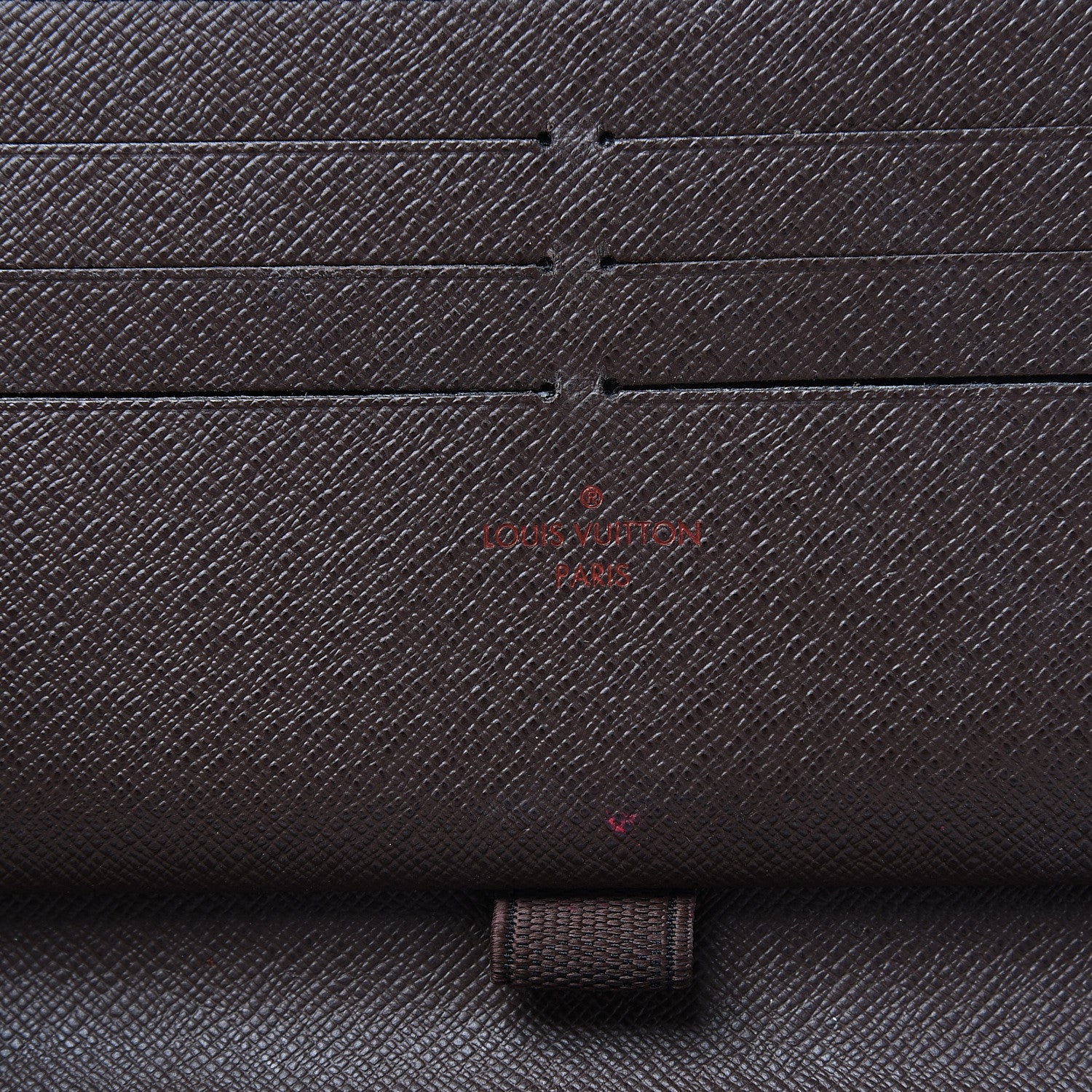 Louis Vuitton Damier Ebene Zippy Organizer Wallet 5 of 6