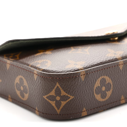 Louis Vuitton Monogram Felicie Strap & Go Kaki 8 of 9