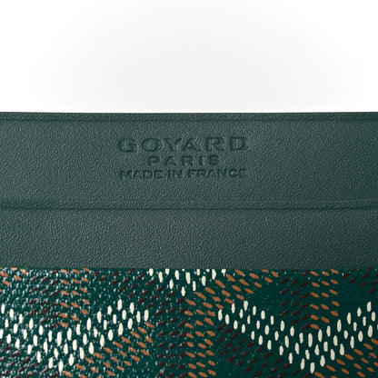Goyard Goyardine Saint Sulpice Card Holder Green 6 of 7