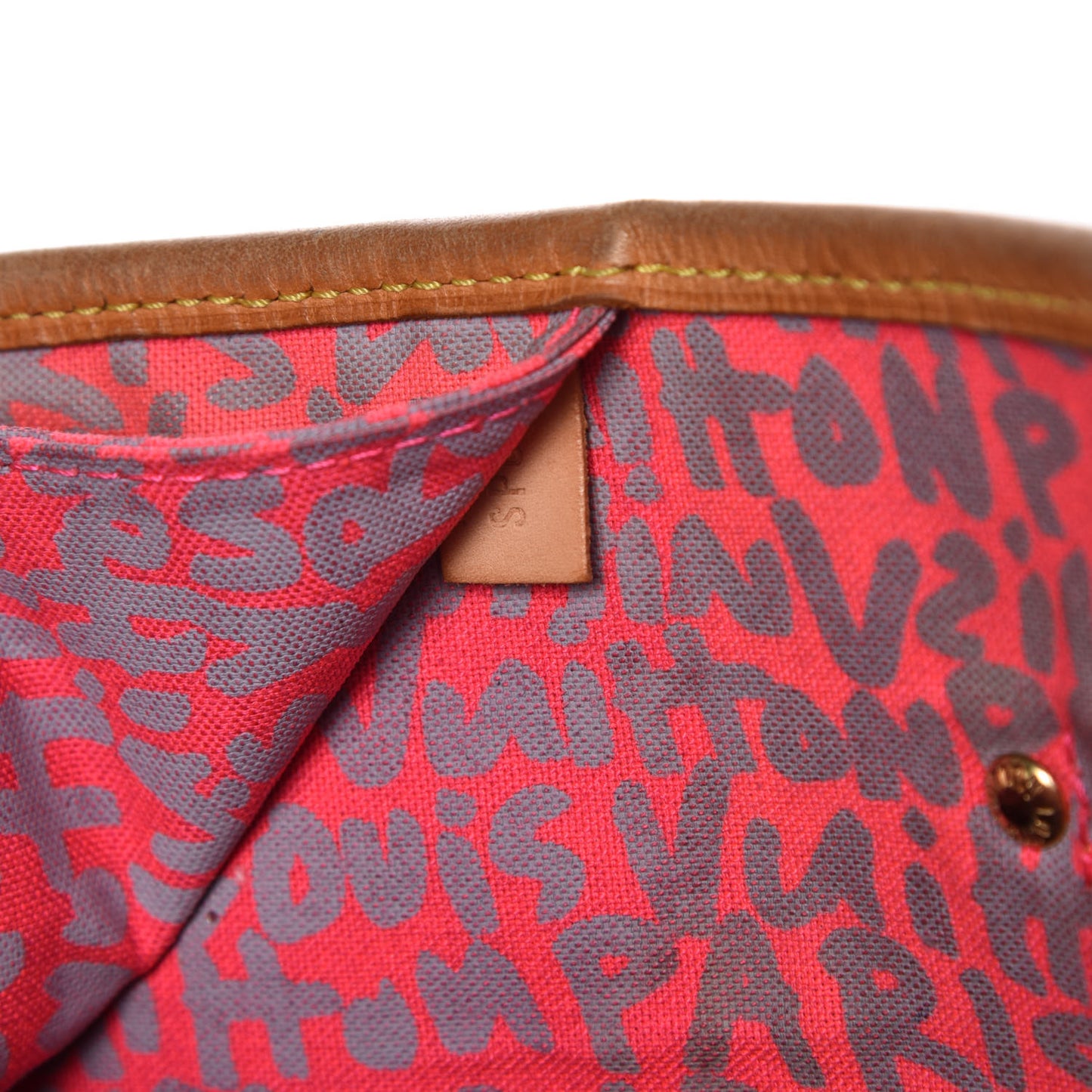 Monogram Graffiti Neverfull GM Fuchsia