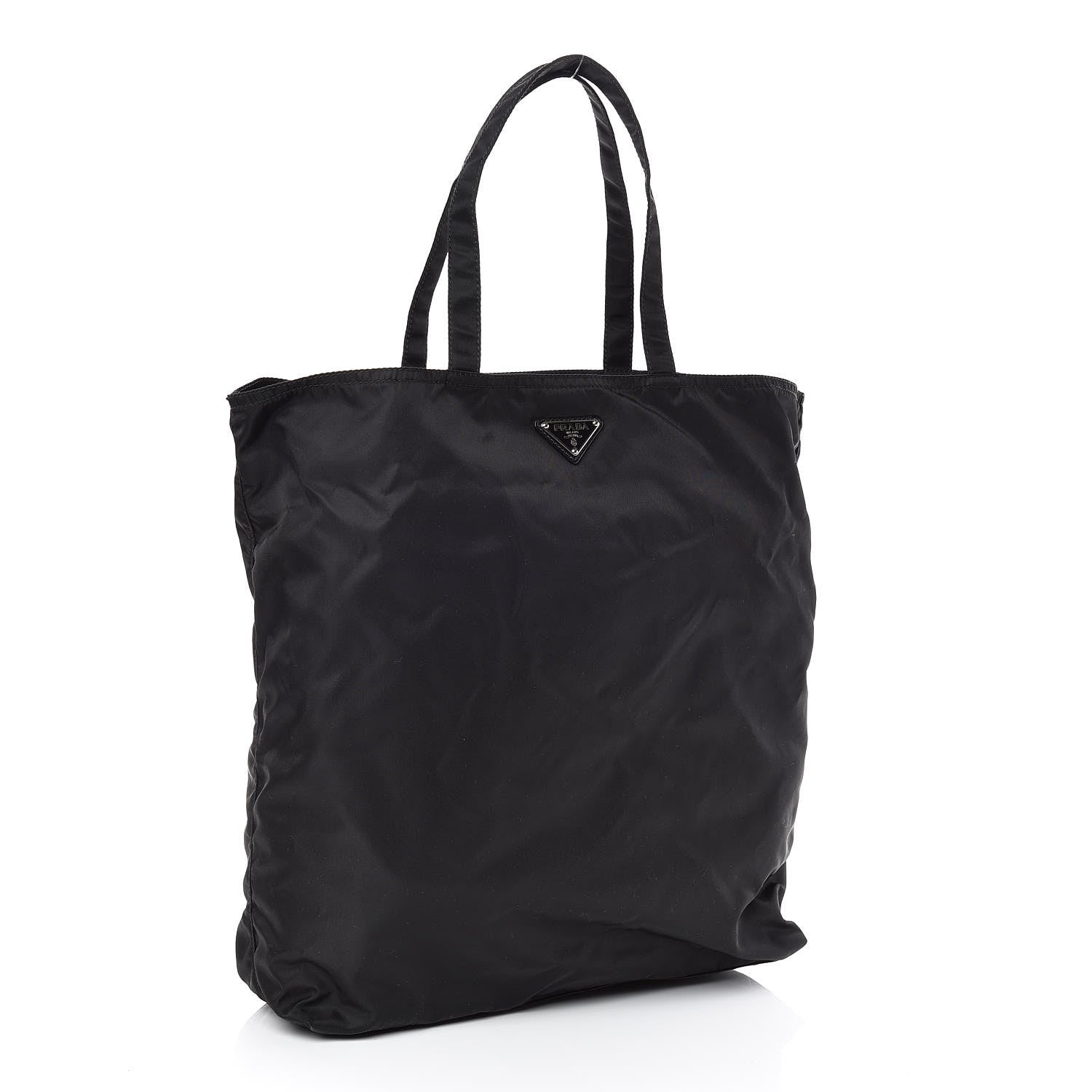 Prada Tessuto Nylon Robot Tote Black 3 of 9