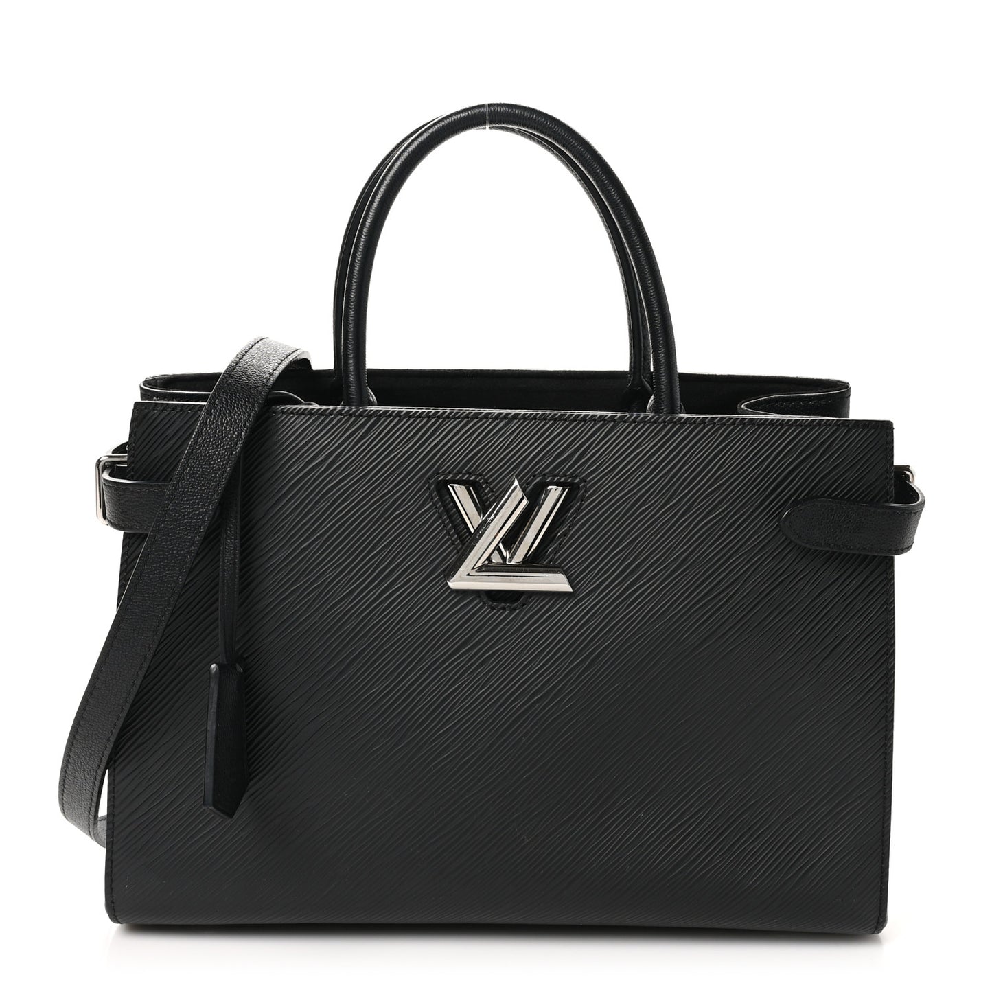 Epi Twist Tote Black