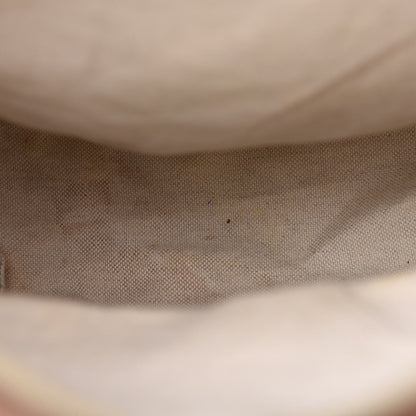 Gucci GG Supreme Monogram Medium Single Buckle Rucksack Backpack Beige 15 of 26