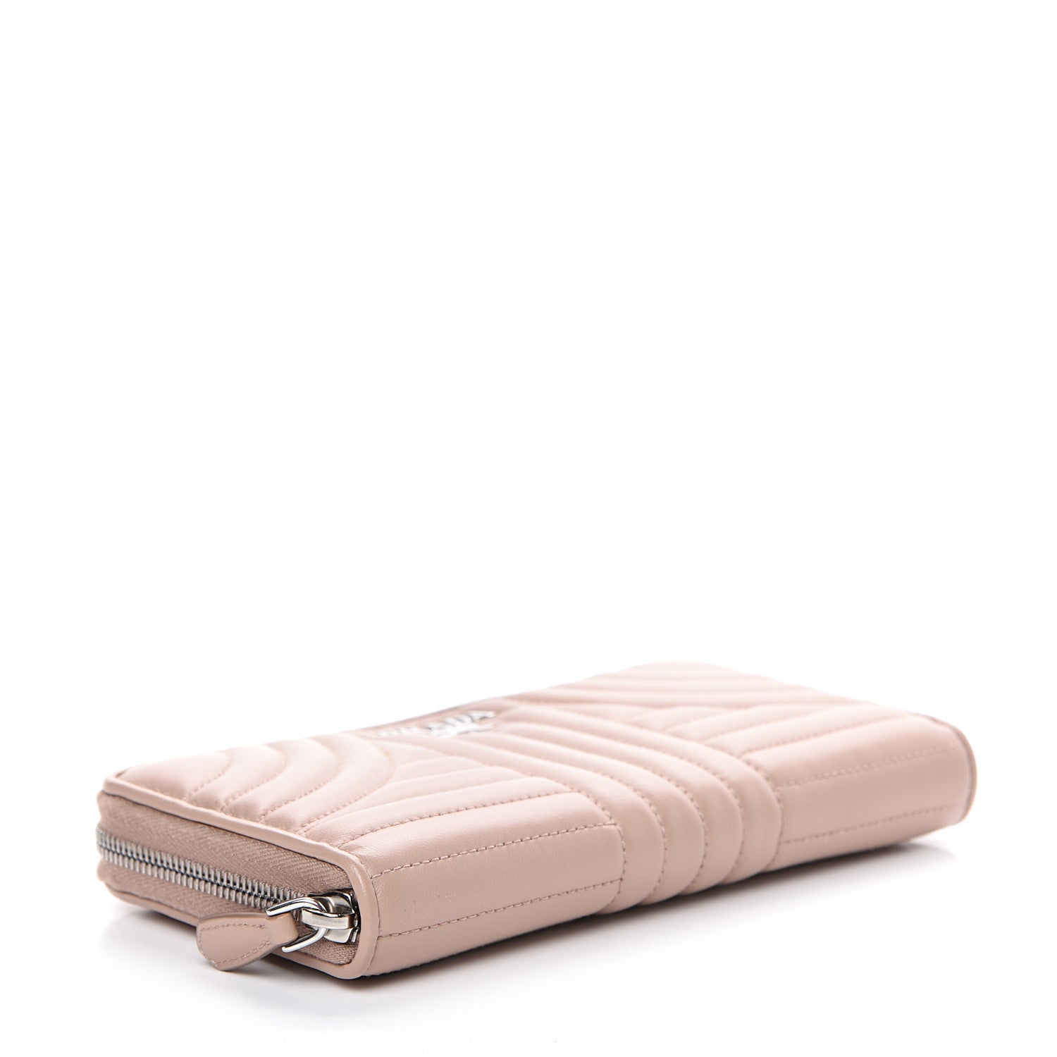 Prada Soft Calfskin Diagramme Zip Around Wallet Cipria 3 of 7