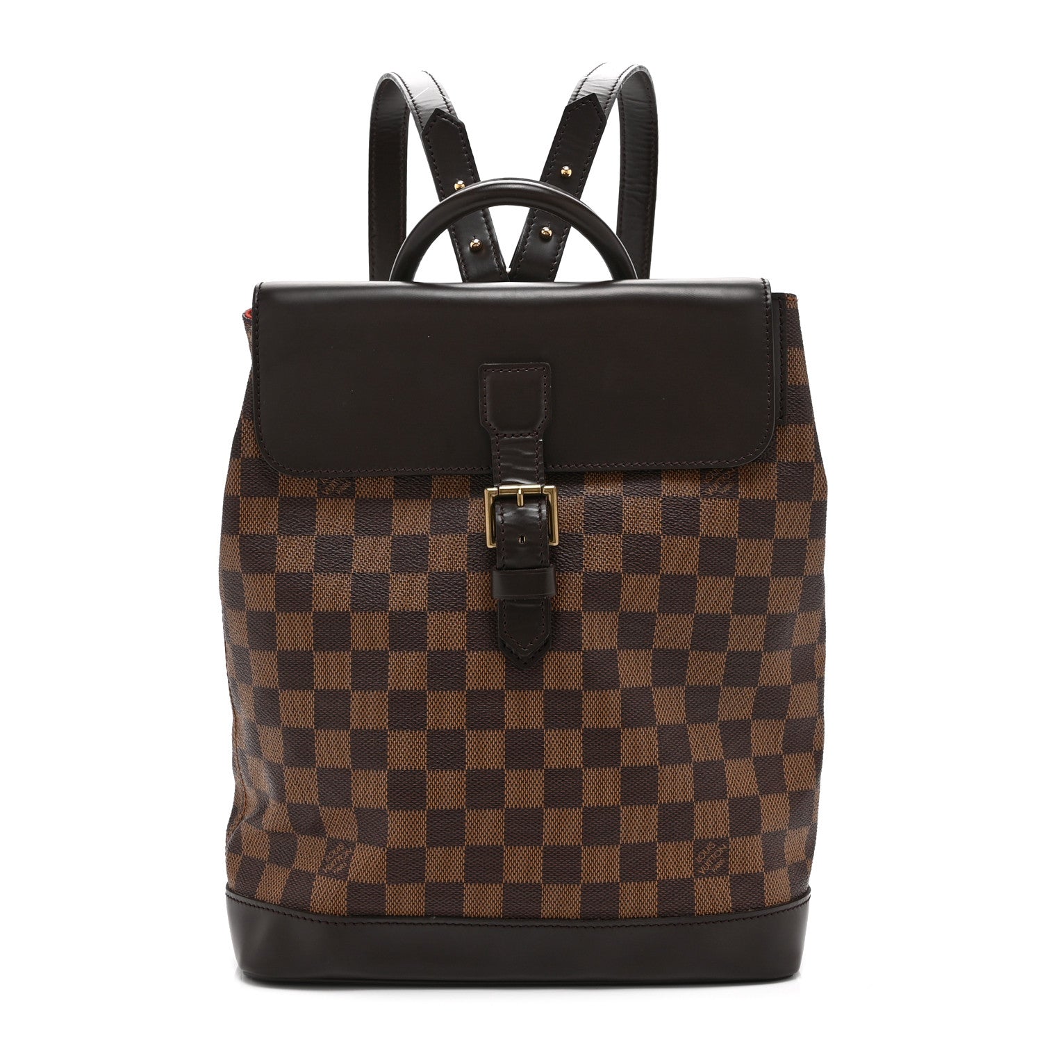 Louis Vuitton Damier Ebene Soho Backpack 1 of 11