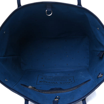 Louis Vuitton Monogram Escale Neverfull MM Blue 5 of 15