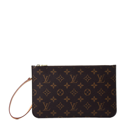 Louis Vuitton Monogram Neverfull MM GM Pochette 1 of 11