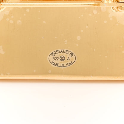 Chanel Metal CC Rue Cambon Brooch Gold 3 of 4