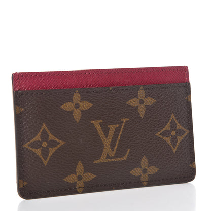 Louis Vuitton Monogram Card Holder Fuchsia 3 of 7