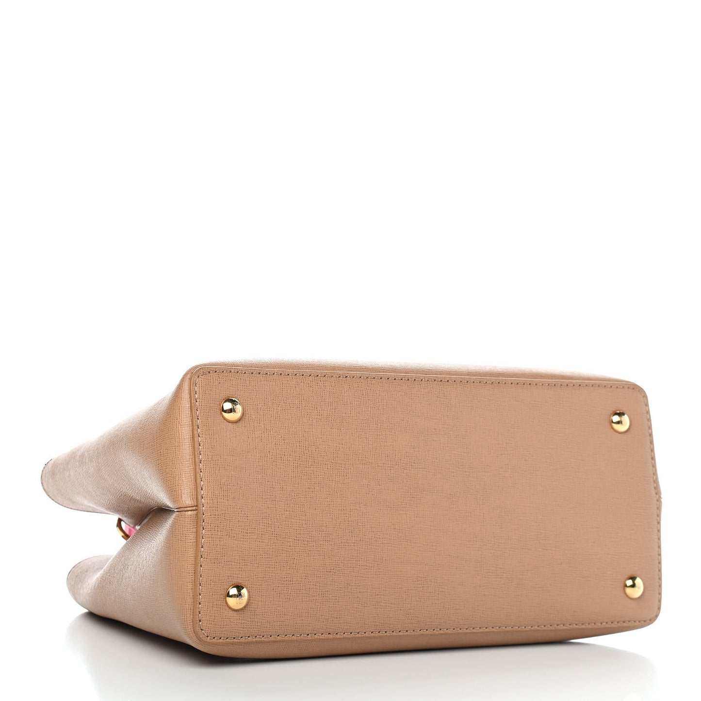 Vitello Elite Monster Petite 2Jours Tote Cuoio Lollypop Multicolor