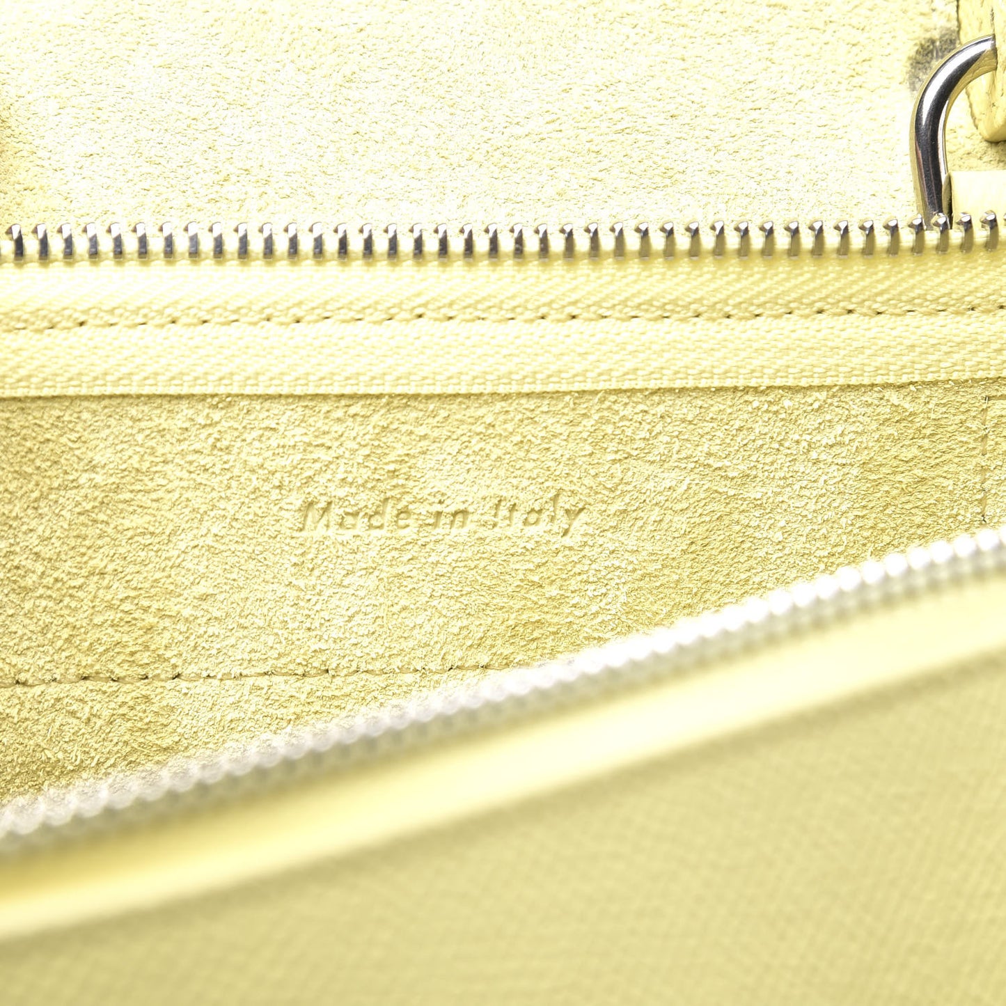 Grained Calfskin Nano Belt Bag Citrus