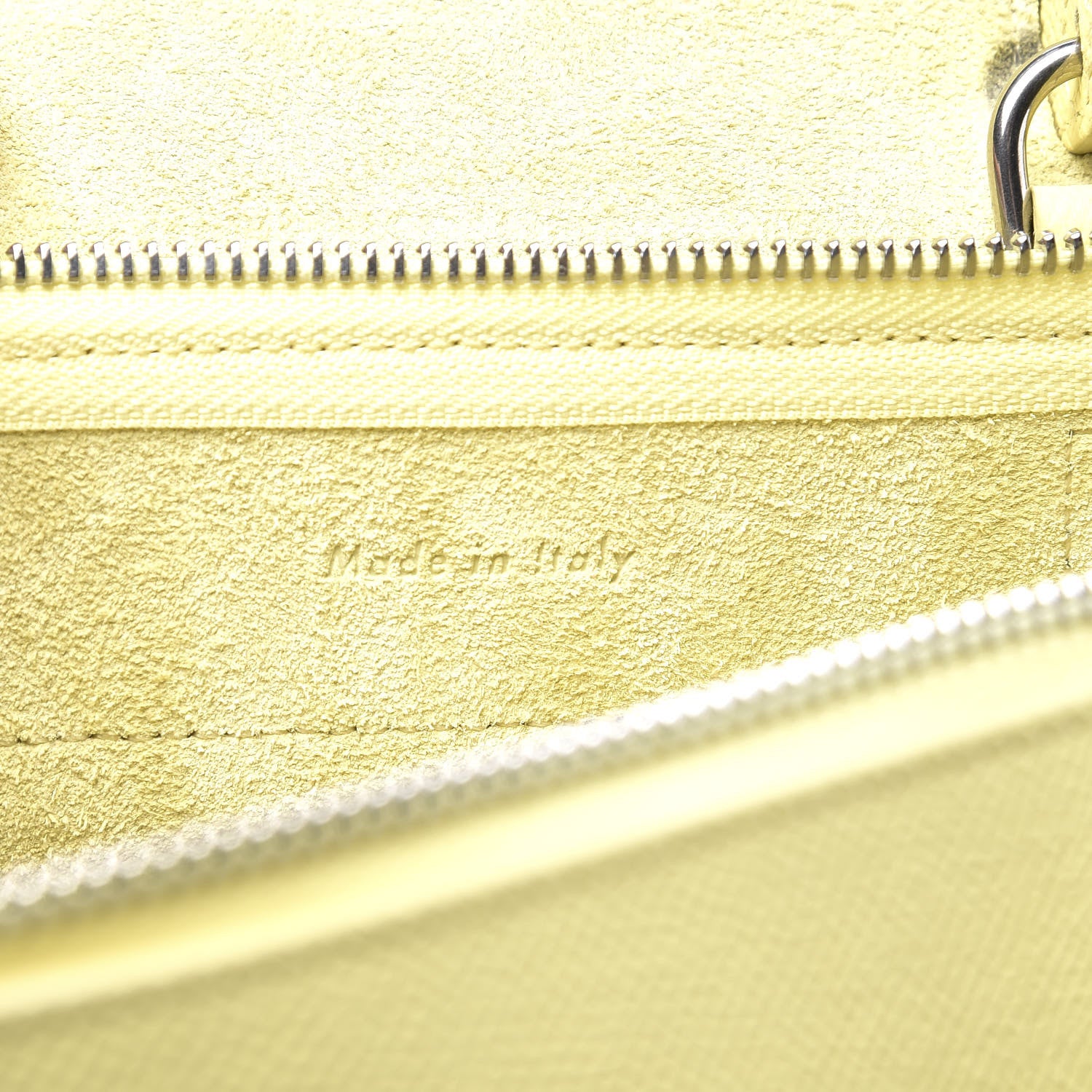 Celine Grained Calfskin Nano Belt Bag Citrus 5 of 9