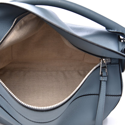 Loewe Calfskin Medium Puzzle Bag Stone Blue 5 of 13