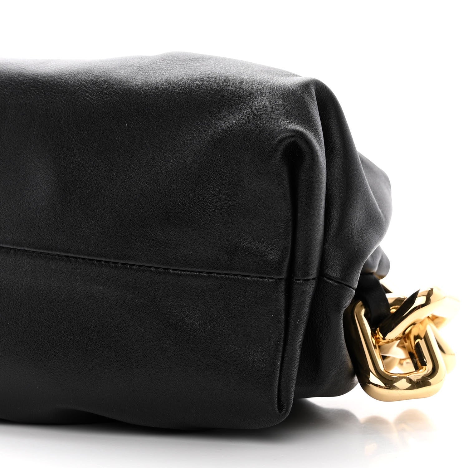 Bottega Veneta Calfskin The Pouch Chain Black 13 of 13