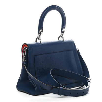 Christian Dior Bullcalf Medium Be Dior Flap Mineral Blue 3 of 11