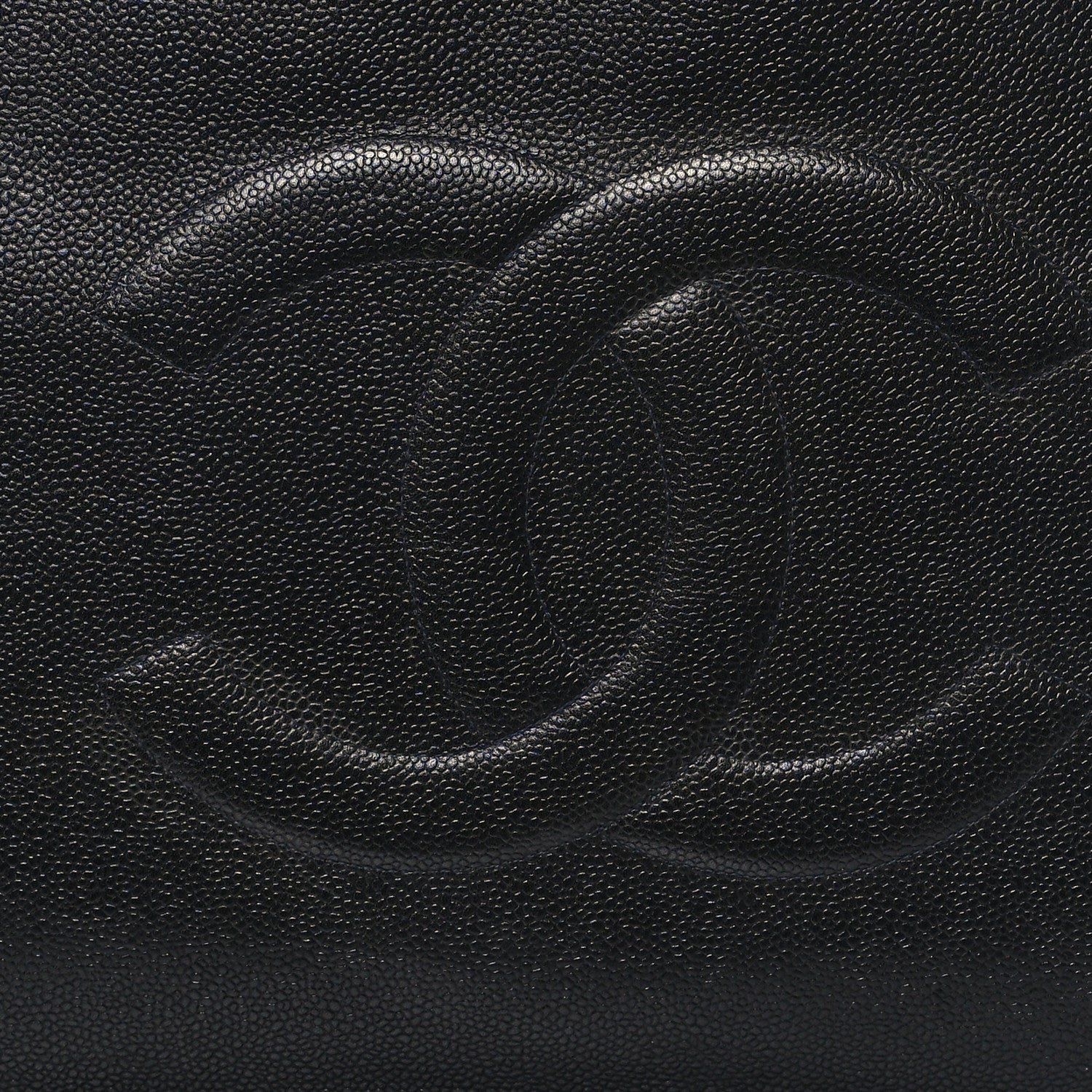 Chanel Caviar CC Tote Black 9 of 12