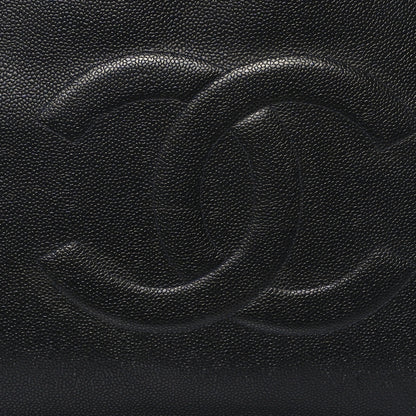Chanel Caviar CC Tote Black 9 of 12