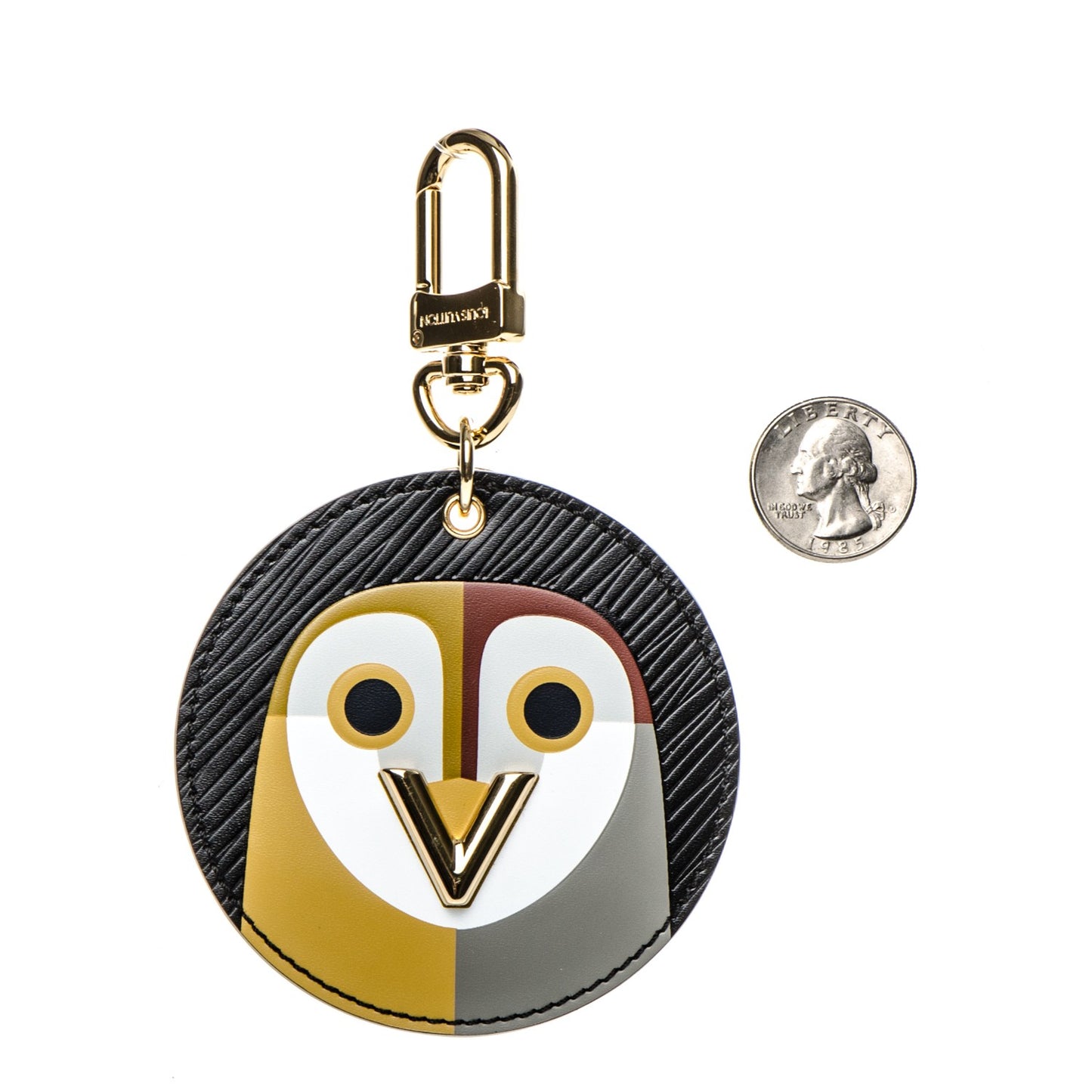 Epi Night Bird Bag Charm Black