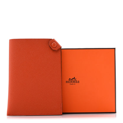 Hermes Epsom Tarmac Dot PM Passport Holder Terre Battue 10 of 10