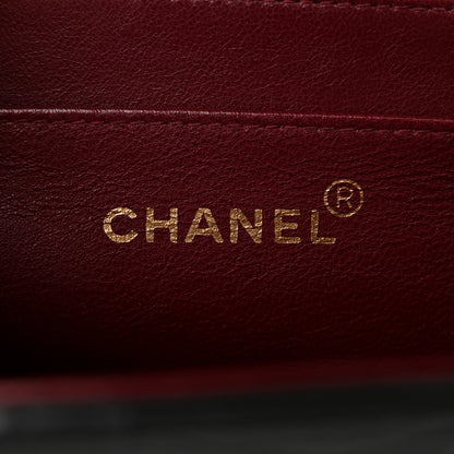 Chanel Lambskin Quilted XL Jumbo Single Flap Black 6 of 10