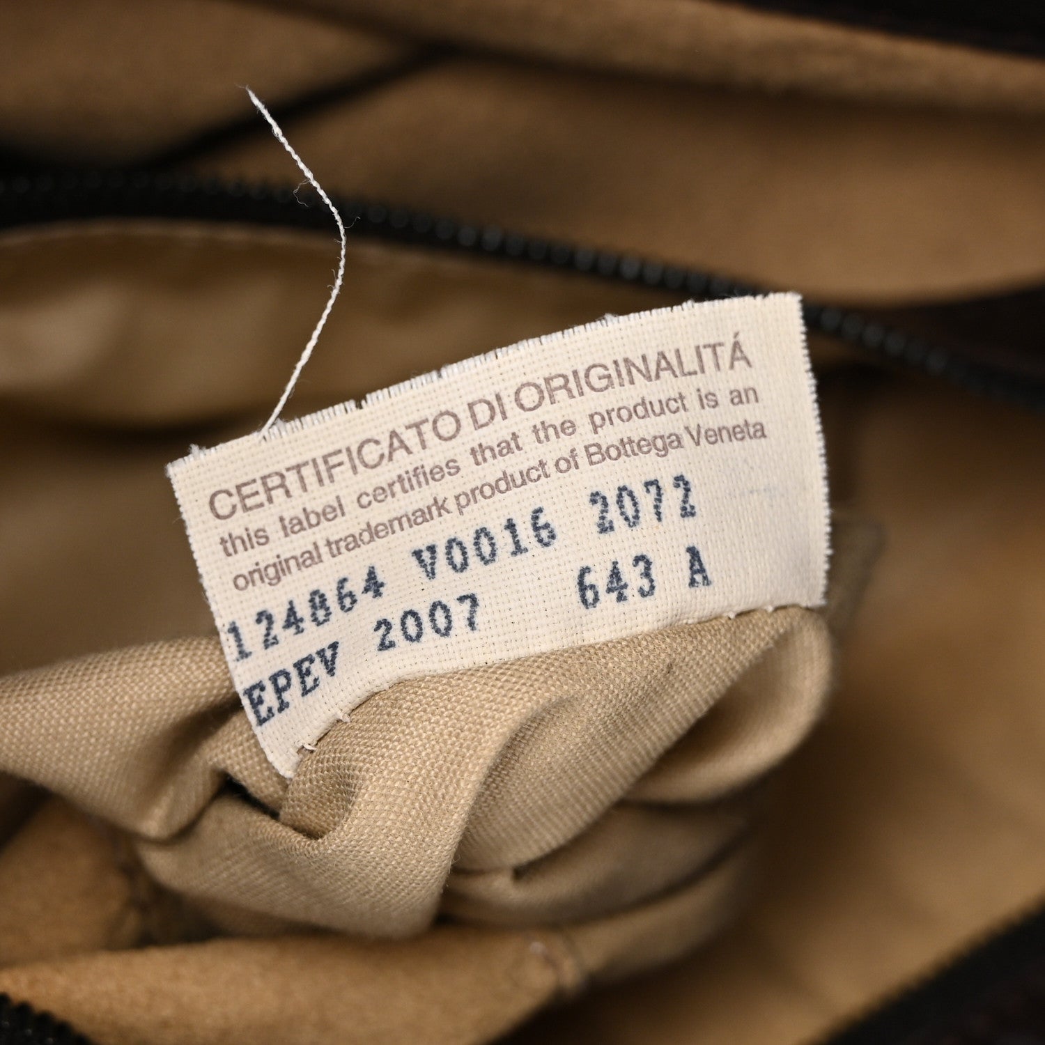 Bottega Veneta Nappa Intrecciato Large Campana Ebano 7 of 13
