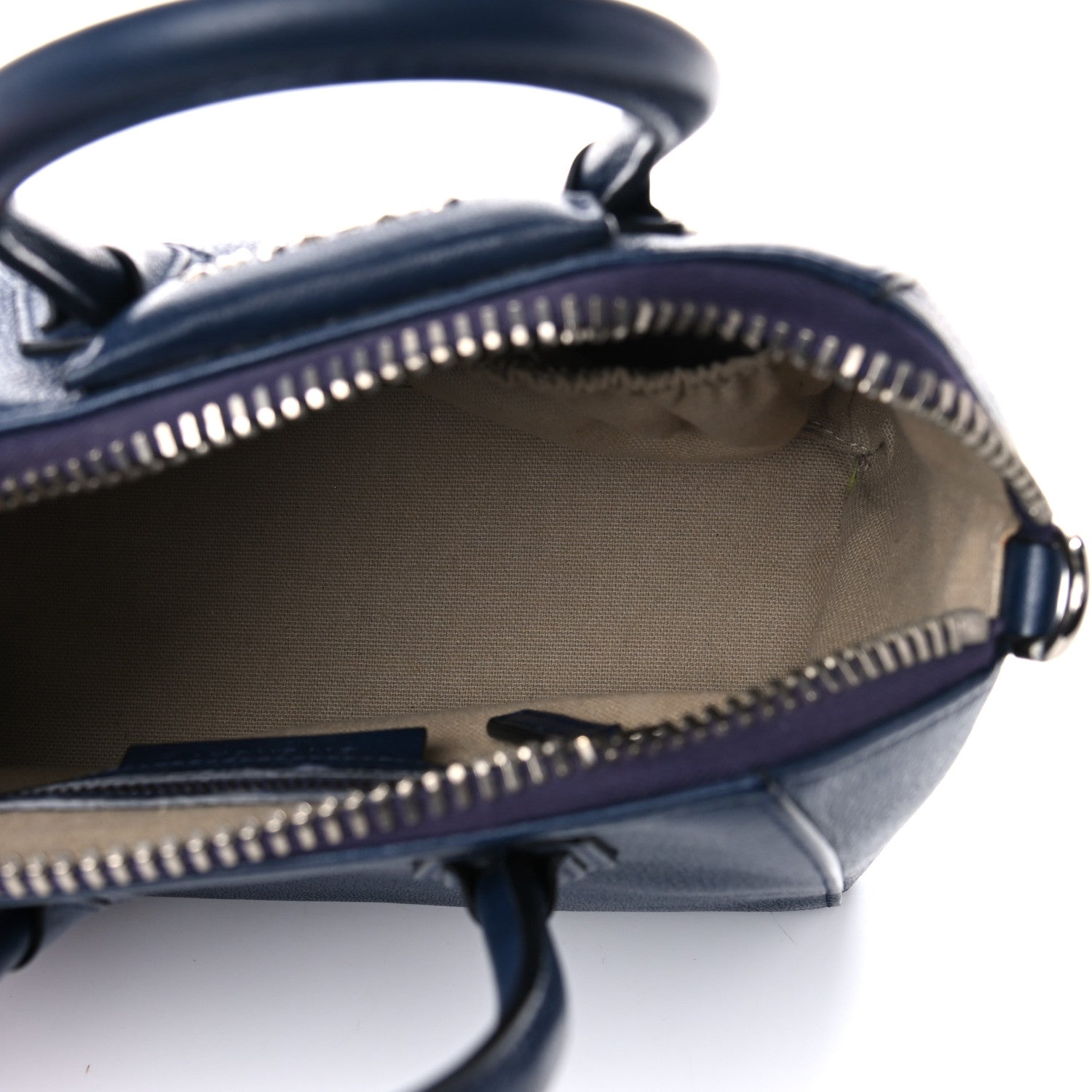 Givenchy Sugar Goatskin Mini Antigona Navy 4 of 22