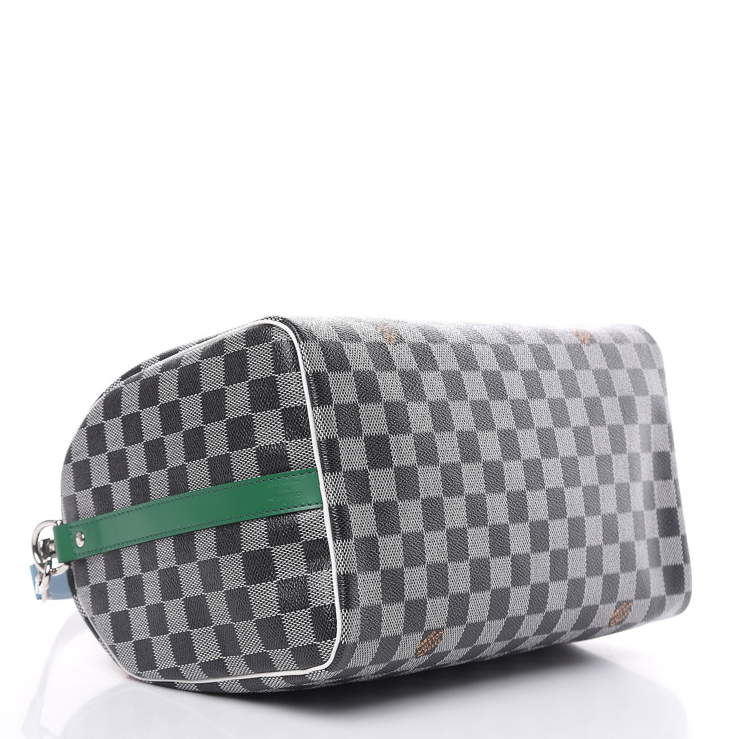 Louis Vuitton Damier Speedy Bandouliere 30 Black White 4 of 9