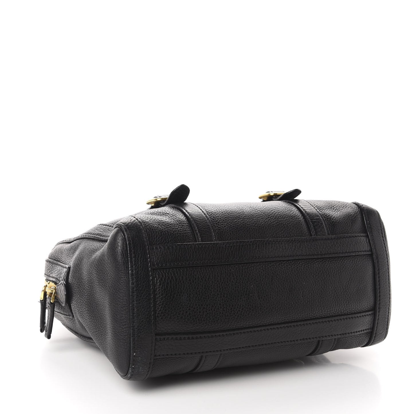 Vitello Daino Satchel Black