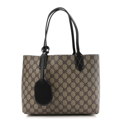 Gucci GG Supreme Monogram Small Reversible Tote Dark Brown 1 of 15