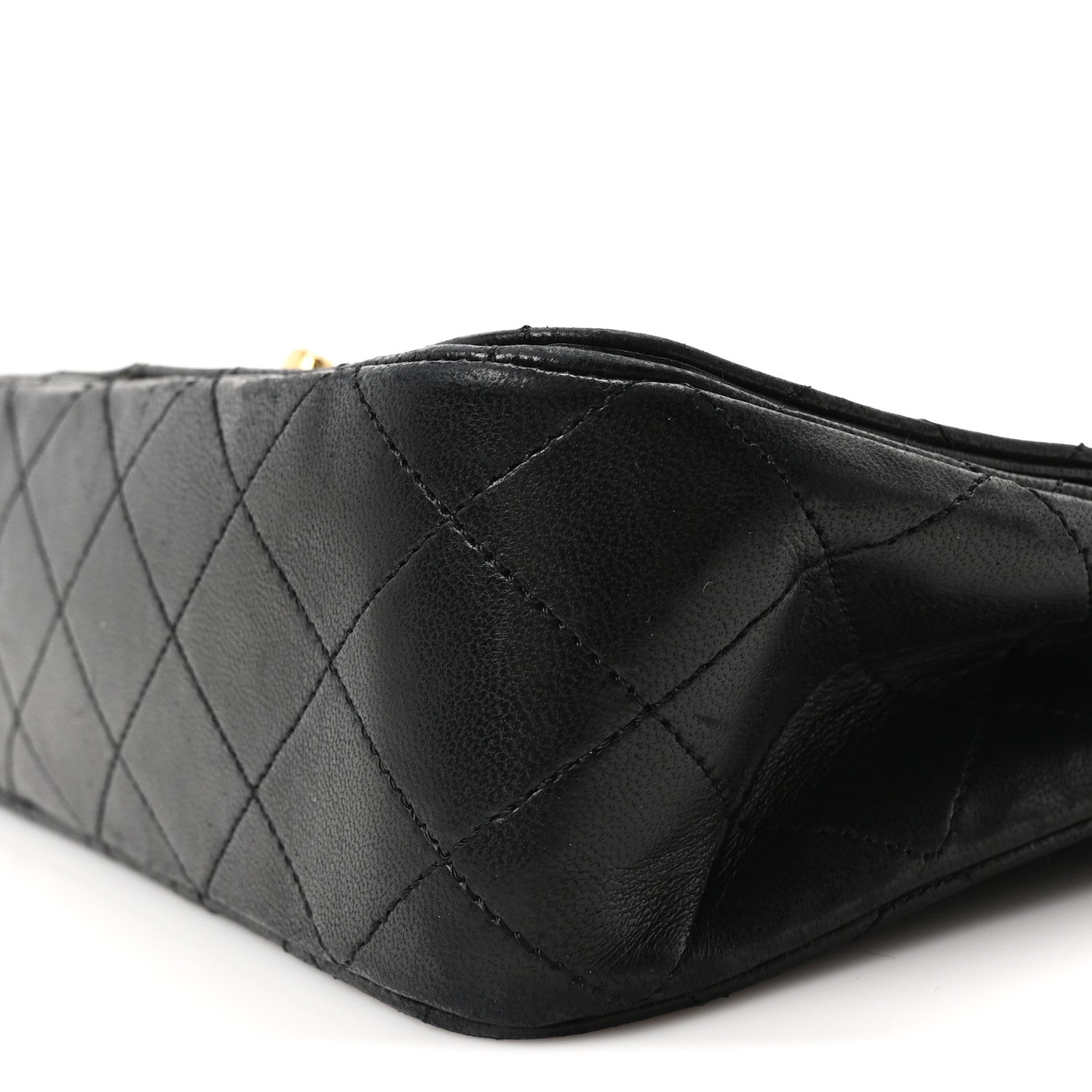 Chanel Lambskin Quilted Small Single Flap Black 10 of 10