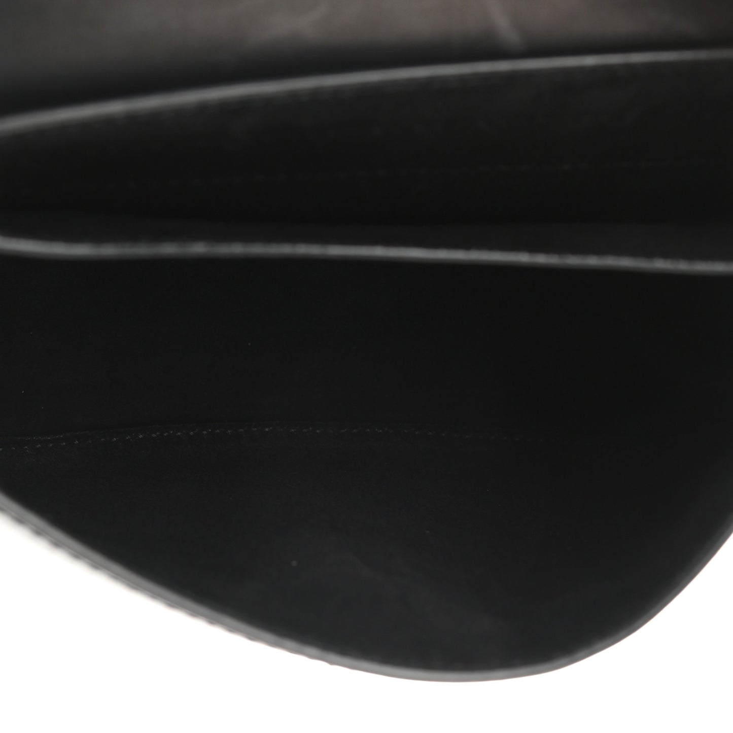 Smooth Calfskin Classic Monogram Small Kaia Satchel Black